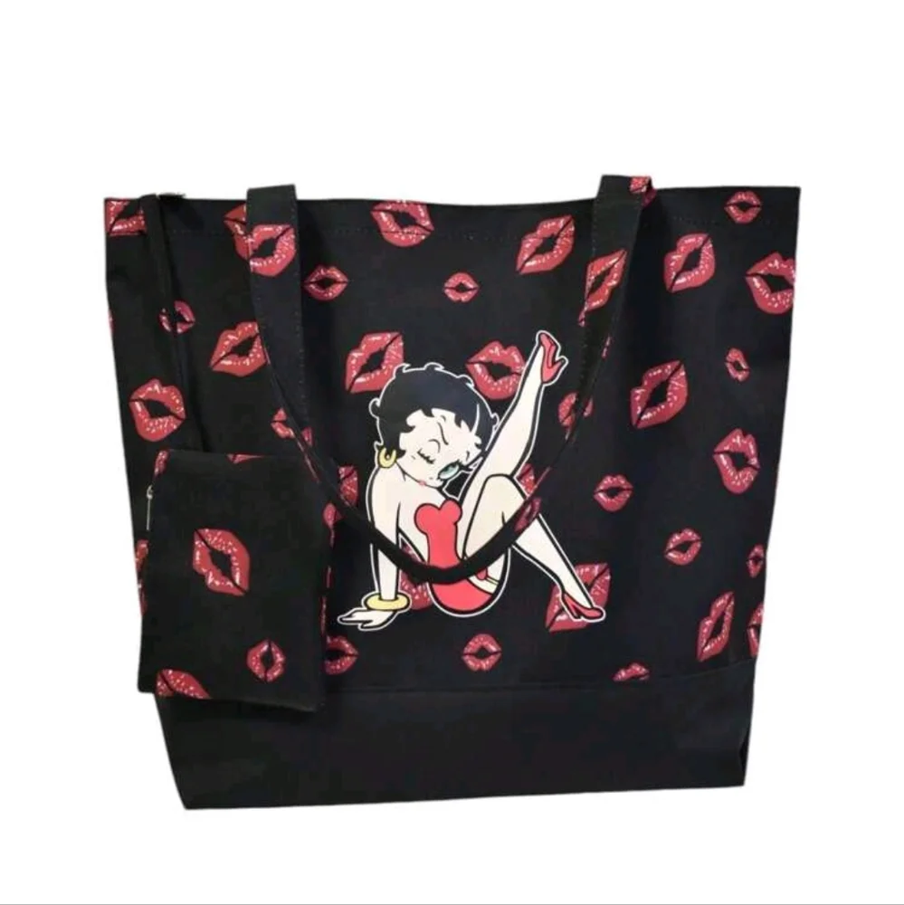 BETTY BOOP Large Baby Bags & Purses With Coin Wallet Attached